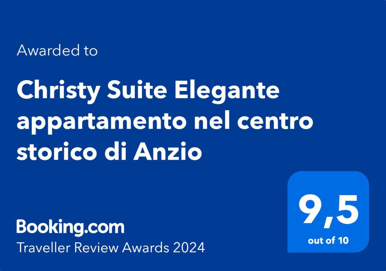 Christy Suite Elegante Appartamento Nel Centro Storico Di Άντζιο Εξωτερικό φωτογραφία